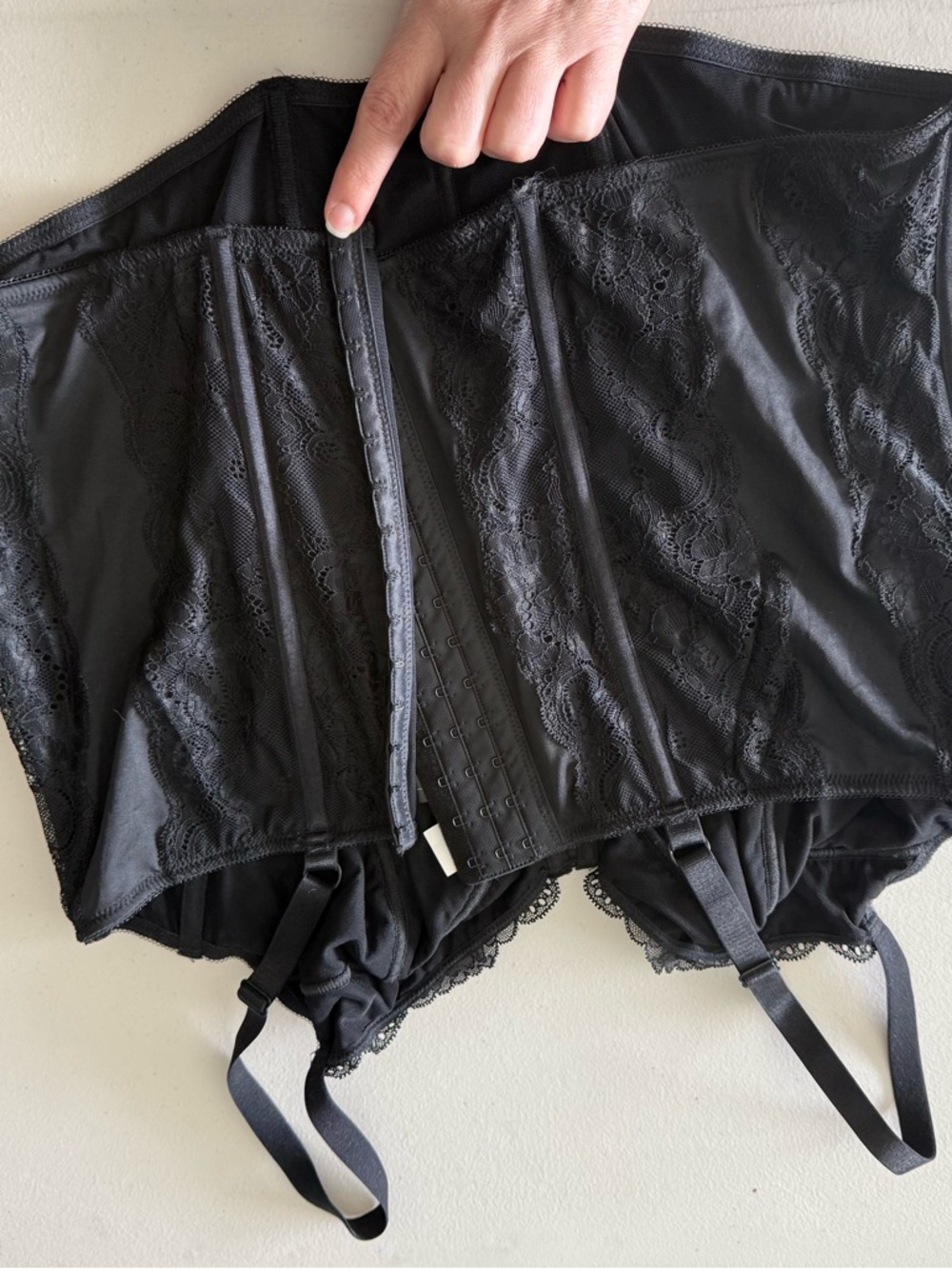 Torrid Black Lace Longline Bustier - Women Intimates - Picture 3 of 11